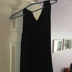 Super cute and simple black dress!